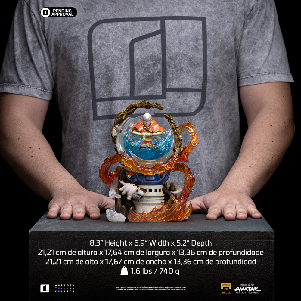 Statue Aang  Avatar: The Last Airbender  Art Scale 1/10  Iron Studios