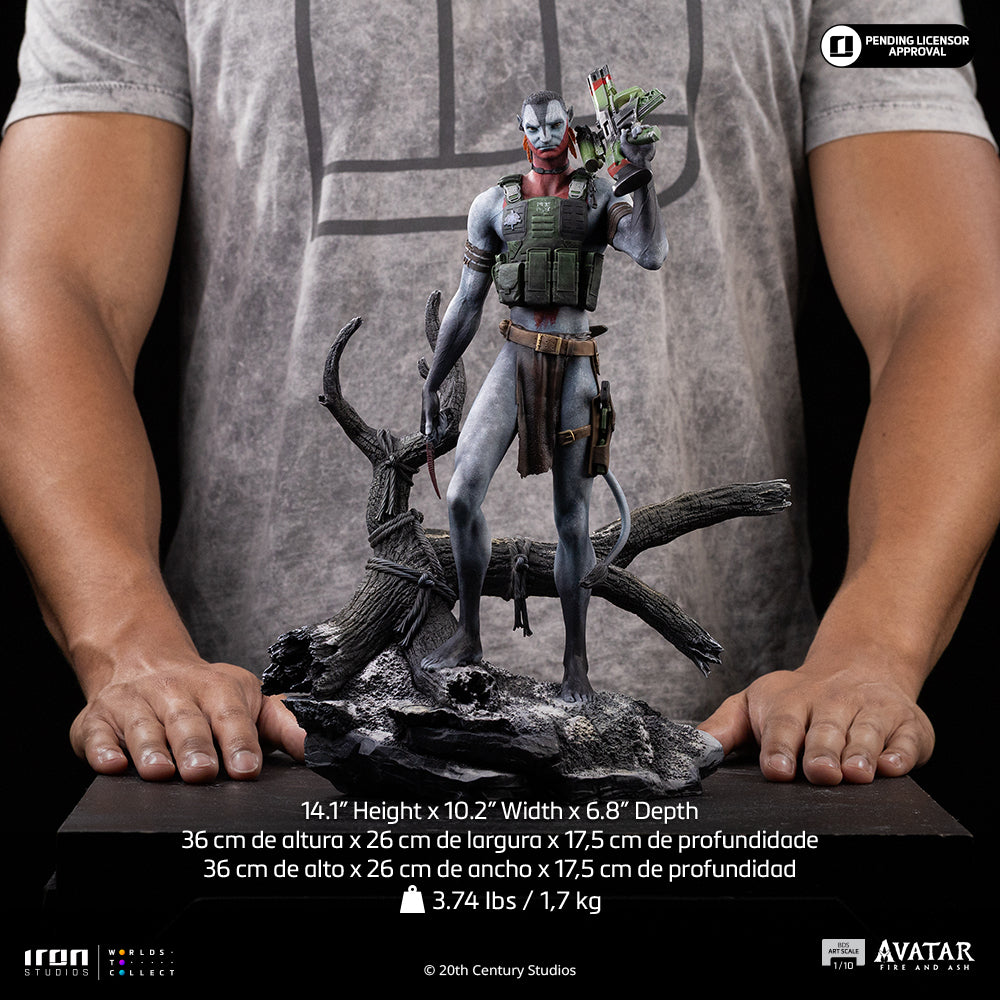 Pre-Order - Statue Miles Quaritch – Avatar 3: Fire and Ash – Art Scale 1/10 – Iron Studios
