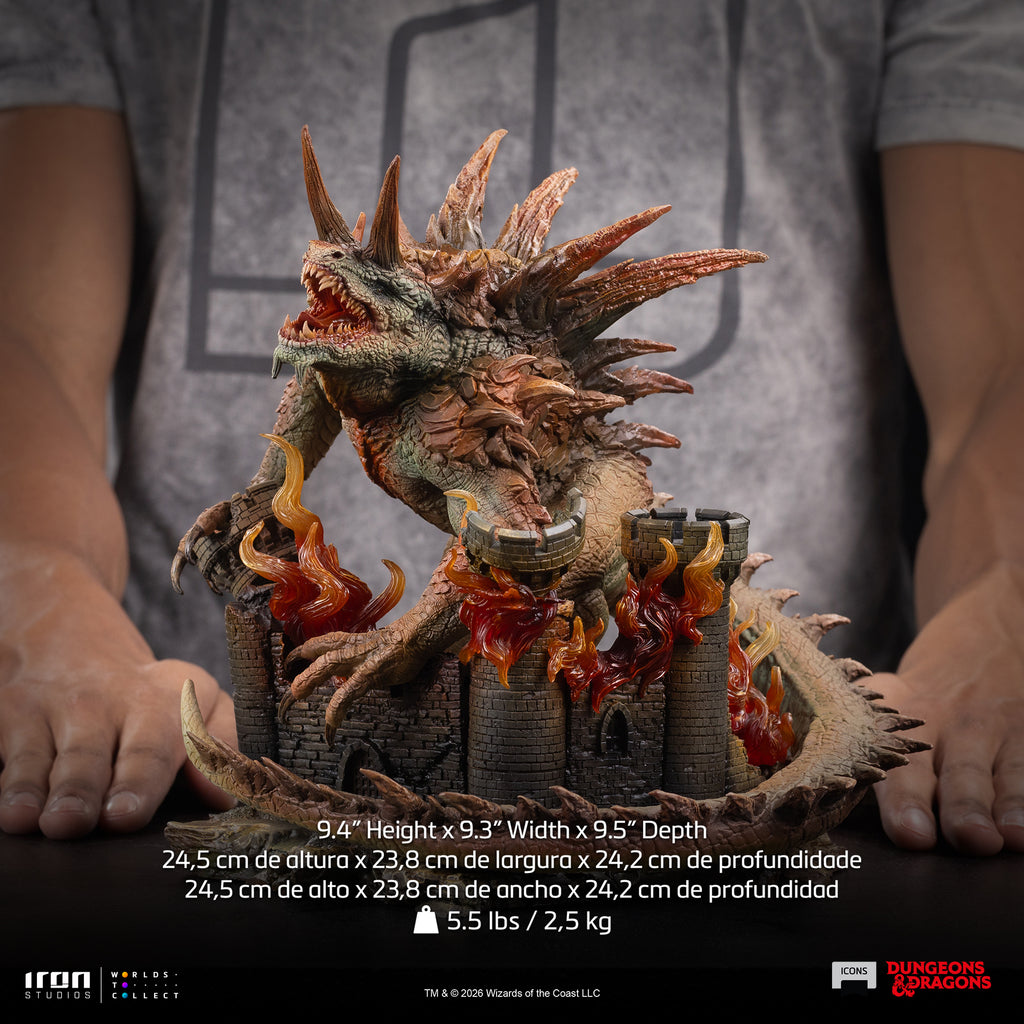 Pre-Order - Statue Tarrasque - Dungeons and Dragons - Icons - Iron Studios