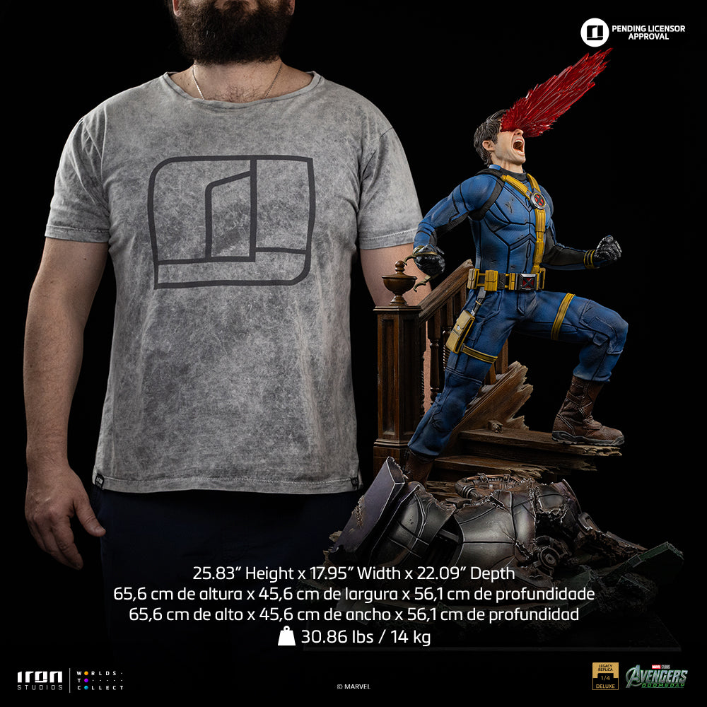 Pre-Order - Statue Cyclops Deluxe ver. - Avengers: Doomsday - Legacy Replica 1/4 - Iron Studios
