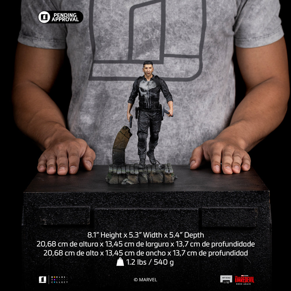 Statue Punisher  Daredevil: Born Again  Art Scale 1/10  Iron Studios