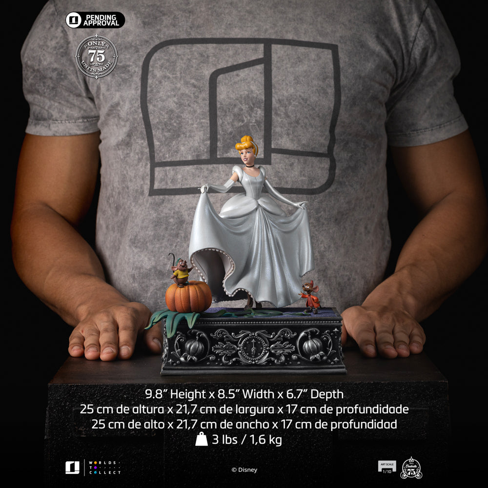 Statue Cinderella (75th Year Anniversary Version) - Disney Classics - Art Scale 1/10 - Iron Studios