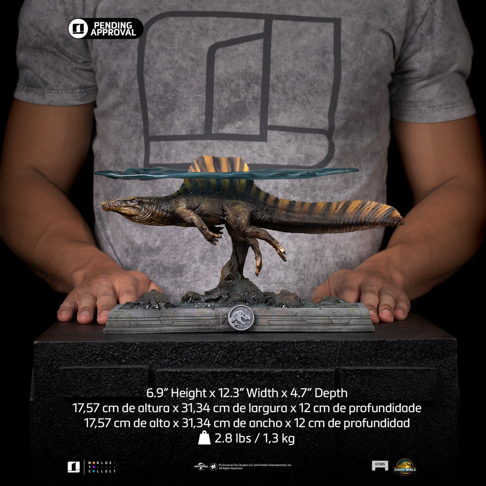 Digital Pre-Order - Statue Spinosaurus - Jurassic World: Rebirth - Icons - Iron Studios