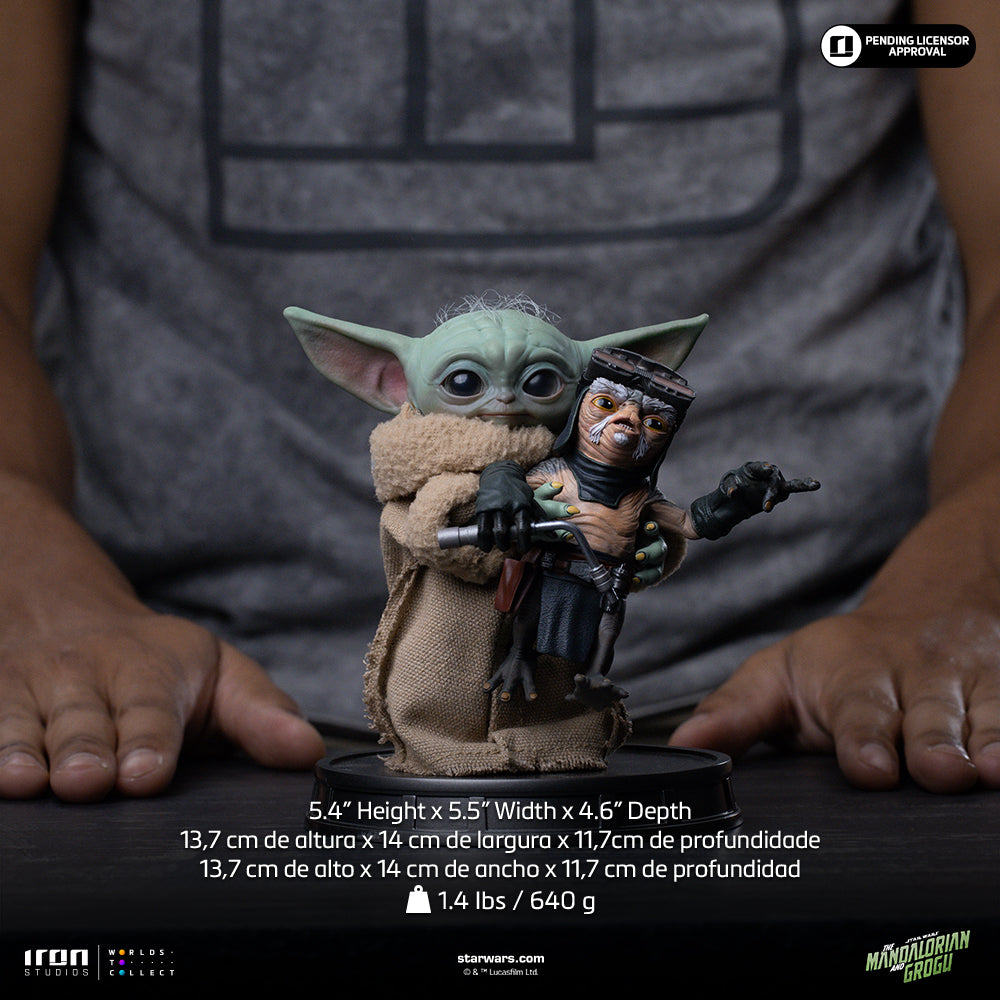Pre-Order - Statue Grogu No Squeezy - Mandalorian and Grogu Movie - Grogu Collection - Iron Studios