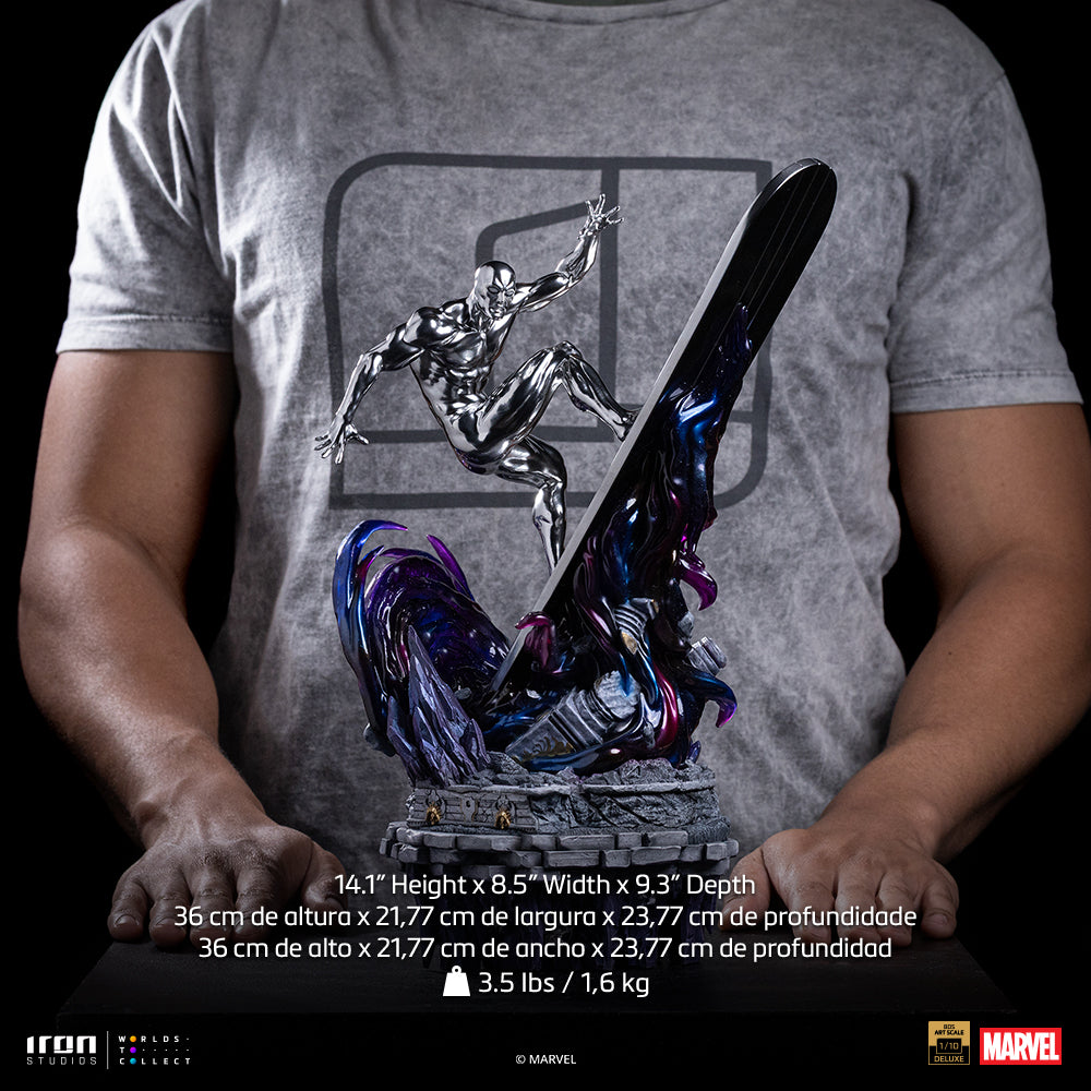 Pre-Order - Statue Silver Surfer Deluxe - Infinity Gauntlet Diorama - BDS Art Scale 1/10 - Iron Studios