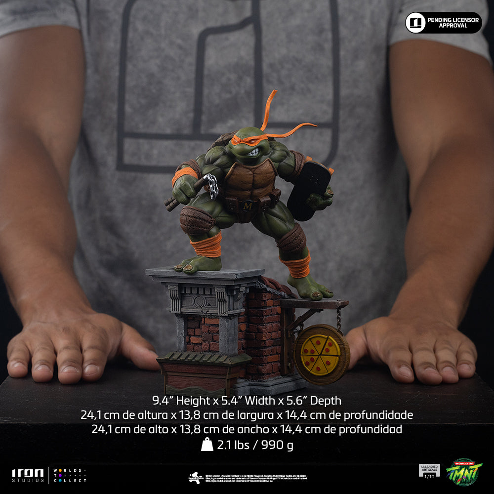 Pre-Order - Statue Michelangelo - Teenage Mutant Ninja Turtles - Art Scale 1/10 - Iron Studios