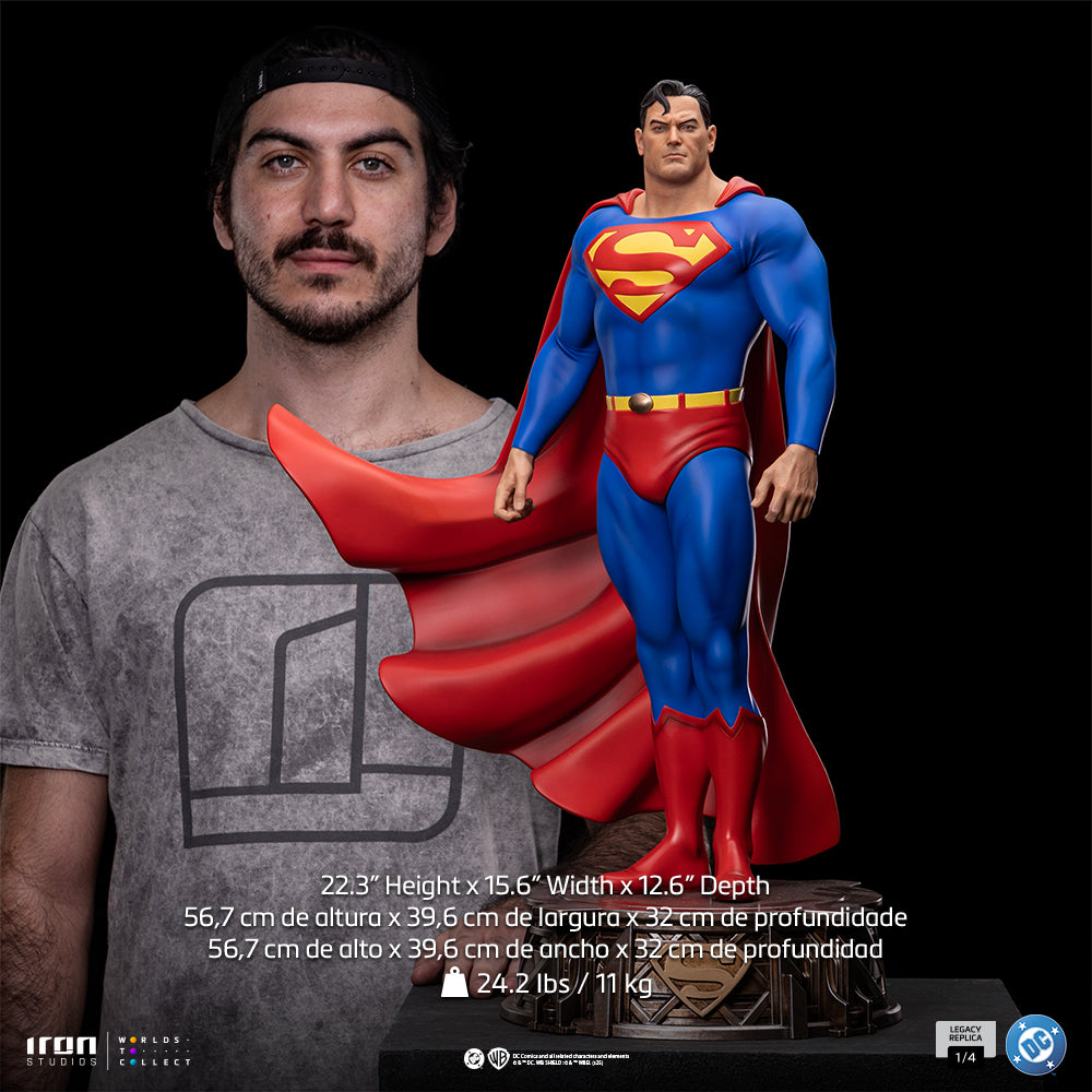 Statue Superman - DC Trinity - Legacy Replica 1/4 - Iron Studios