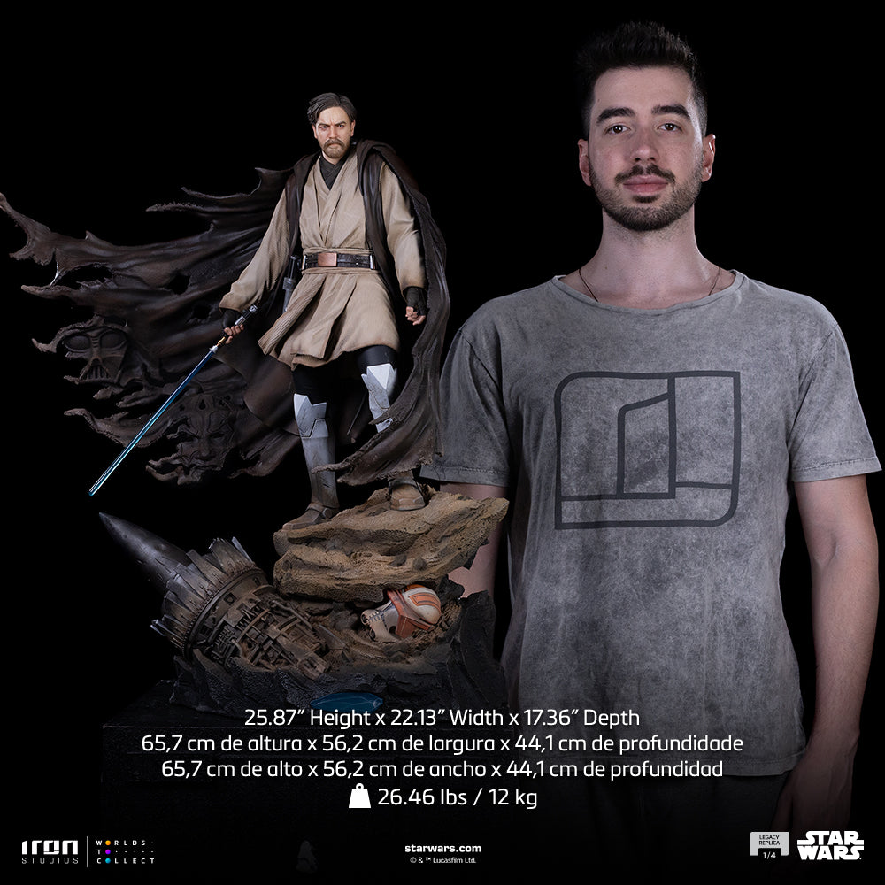 Pre-Order - Statue Obi-Wan (Signatures) – Star Wars – Legacy Replica 1/4 – Iron Studios