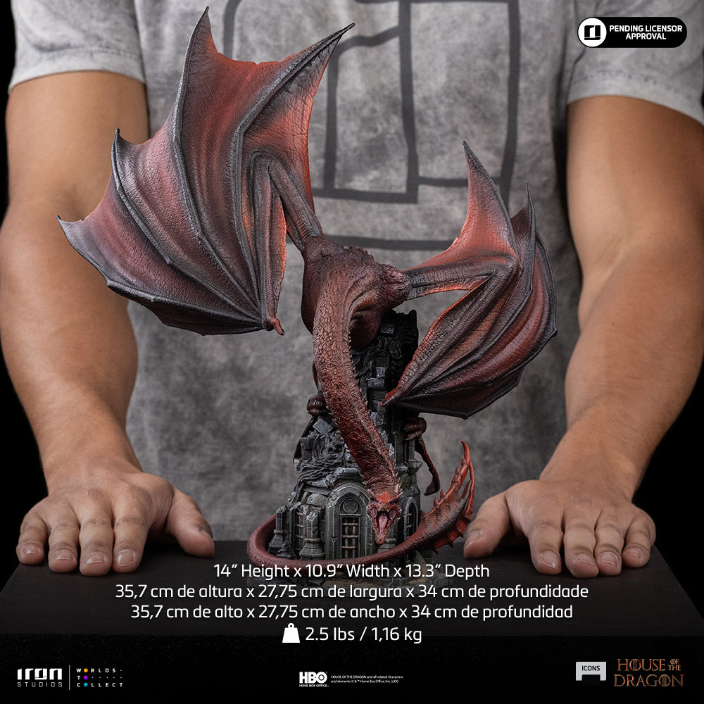 Pre-order - Caraxes - House of the Dragon - Icons - Iron Studios
