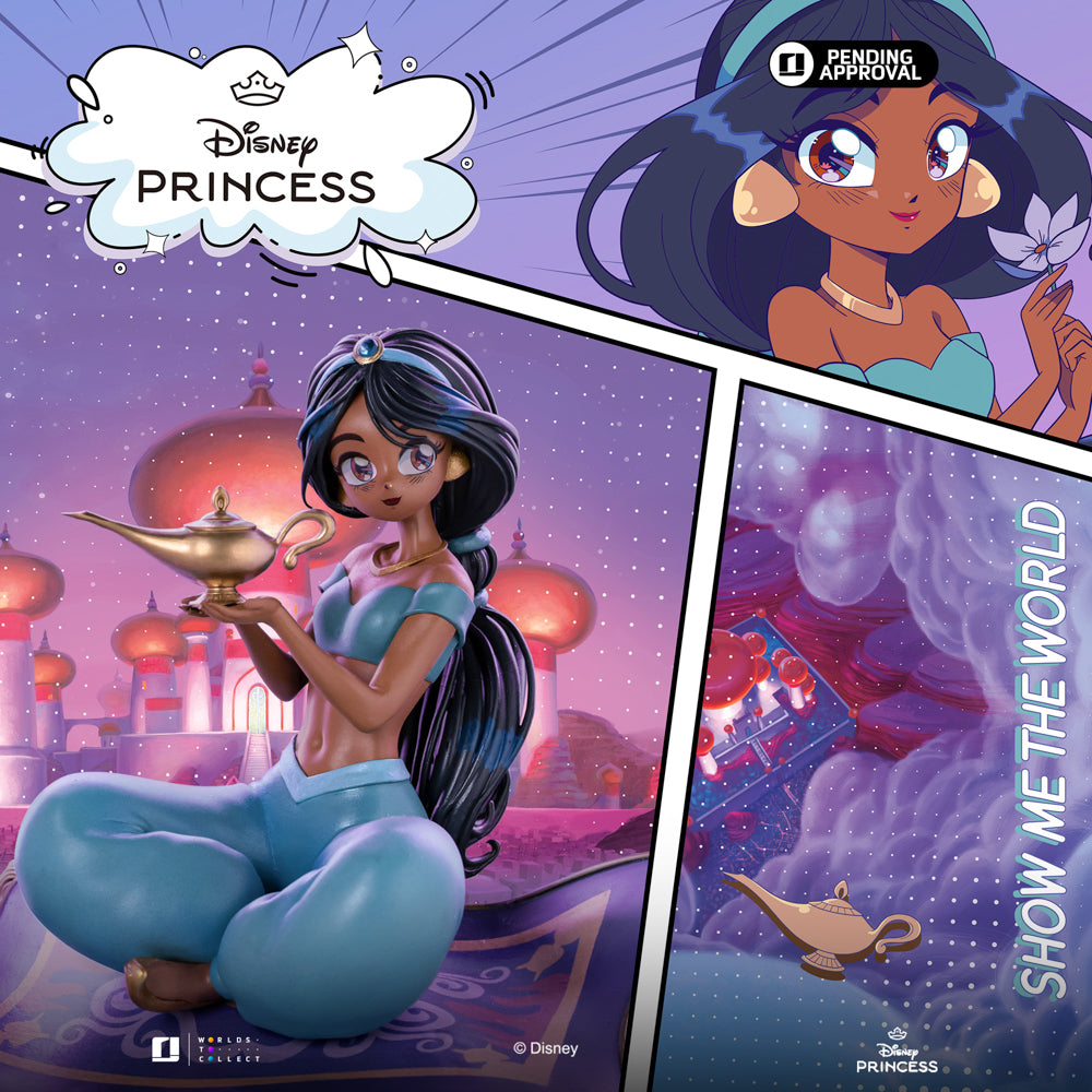 Digital Pre-Order - Statue Jasmine - Disney's Princess - Iron Studios