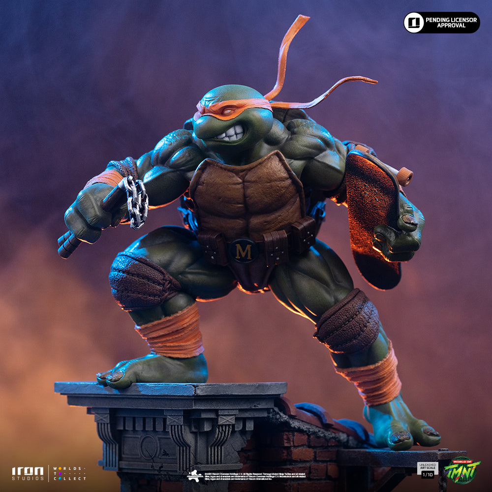 Pre-Order - Statue Michelangelo - Teenage Mutant Ninja Turtles - Art Scale 1/10 - Iron Studios