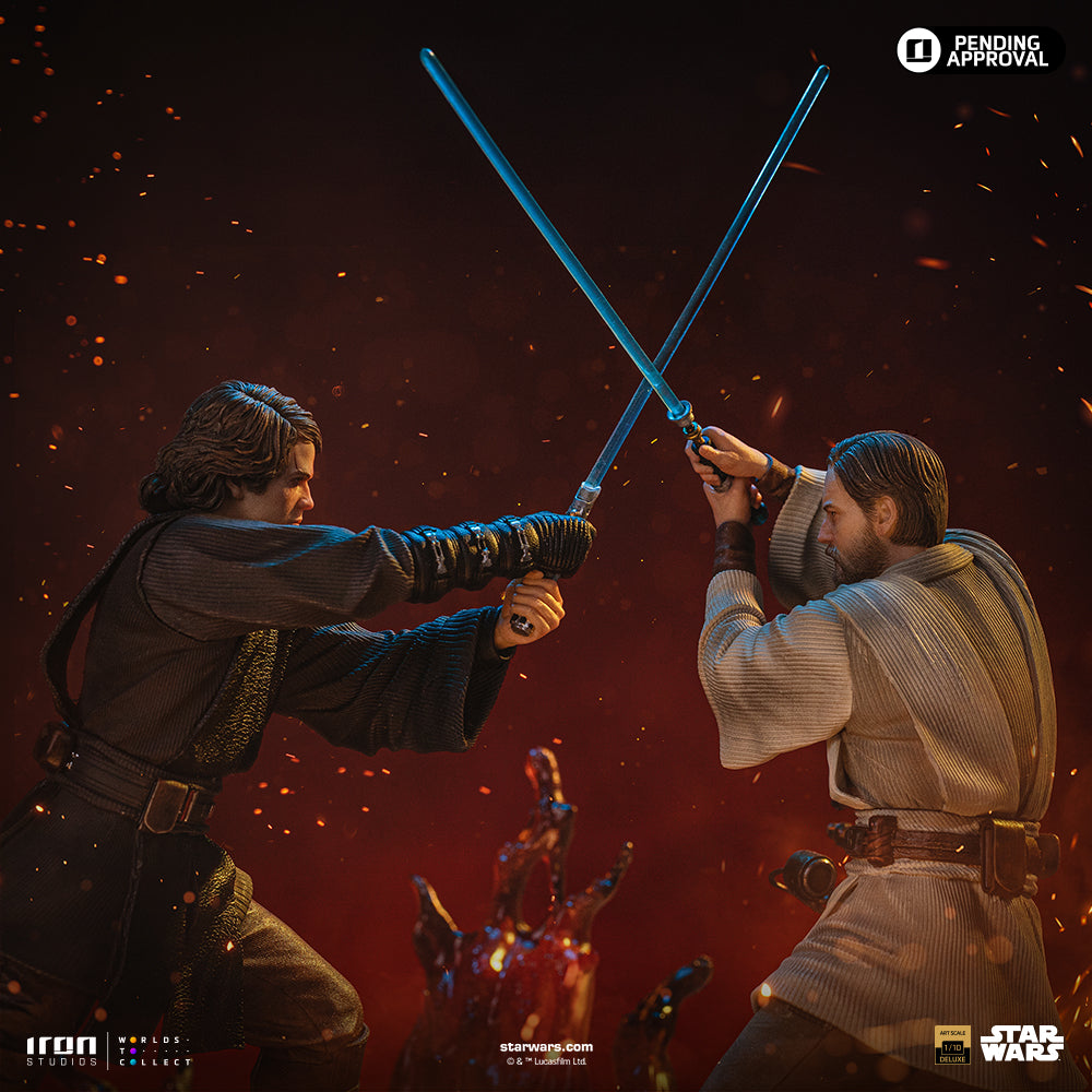 Pre-Order - Statue Anakin vs Obi-Wan (Revenge of the Sith 20th Years Anniversary) – Star Wars – Art Scale 1/10 – Iron Studios