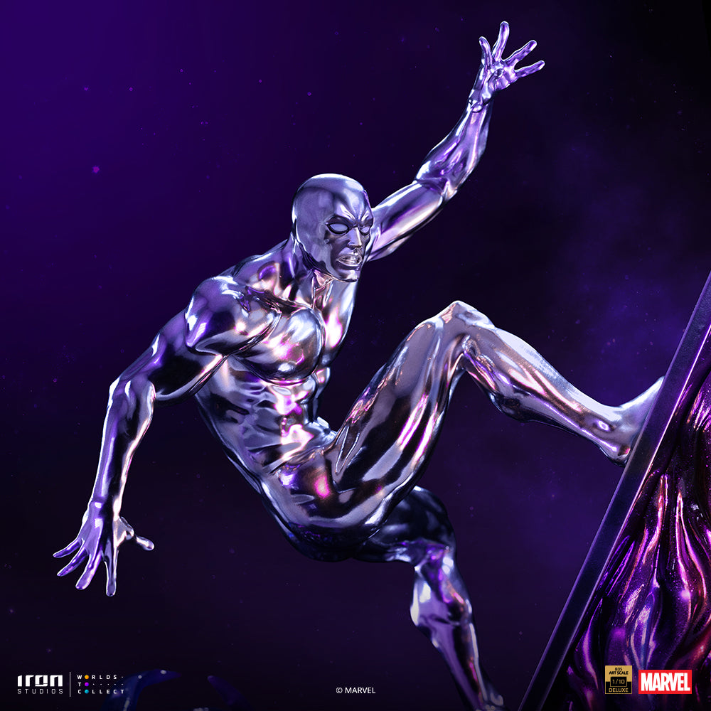 Pre-Order - Statue Silver Surfer Deluxe - Infinity Gauntlet Diorama - BDS Art Scale 1/10 - Iron Studios