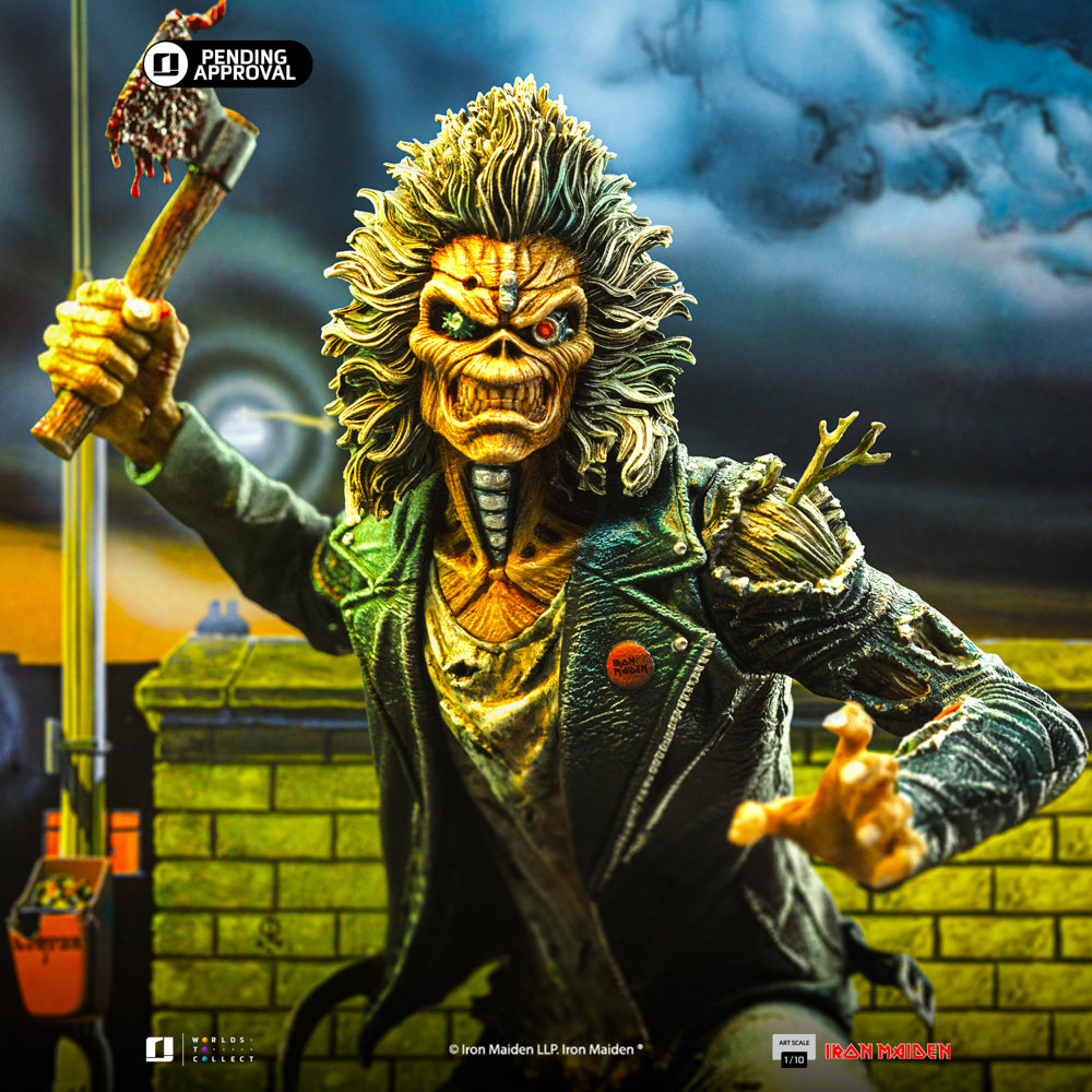 Statue Eddie (50th Year Anniversary) - Iron Maiden - Art Scale 1/10 - Iron Studios