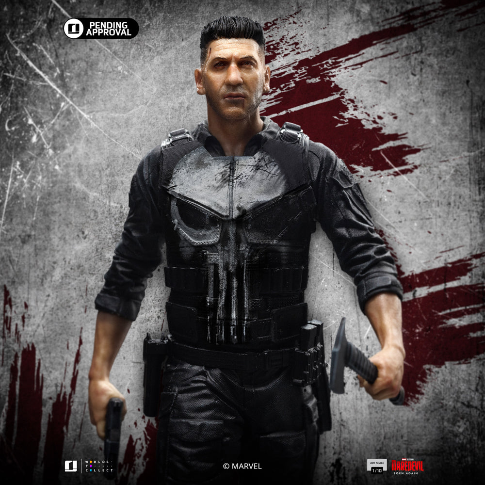 Statue Punisher  Daredevil: Born Again  Art Scale 1/10  Iron Studios
