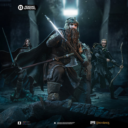 Digital Pre-Order - Statue Gimli Unleashed - The Lord of the Rings - Art Scale 1/10 - Iron Studios