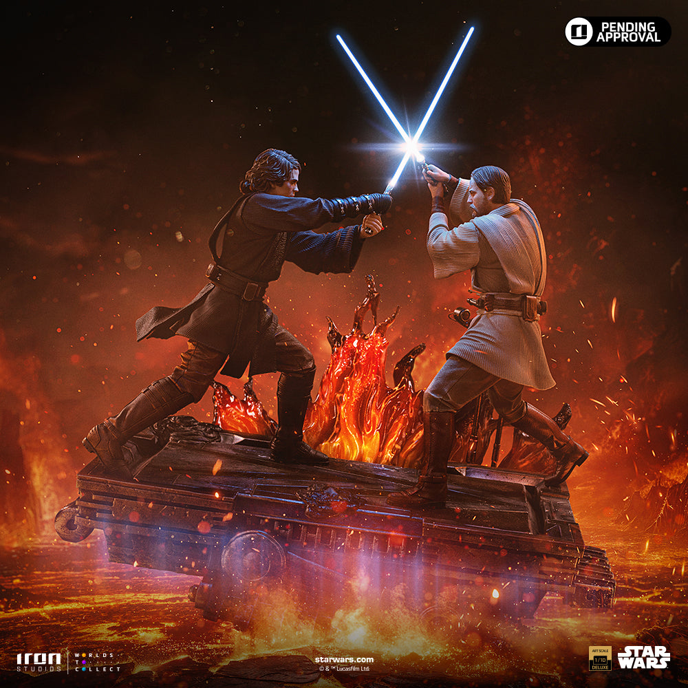 Pre-Order - Statue Anakin vs Obi-Wan (Revenge of the Sith 20th Years Anniversary) – Star Wars – Art Scale 1/10 – Iron Studios
