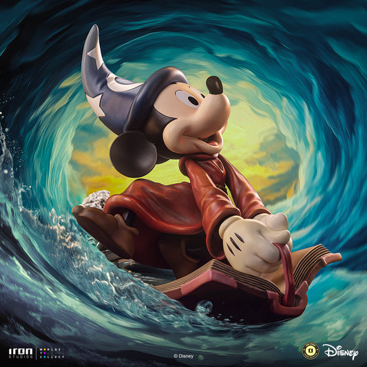Digital Pre-Order - Statue Sorcerer Mickey - Disney Classics - Vintage Collection - Iron Studios