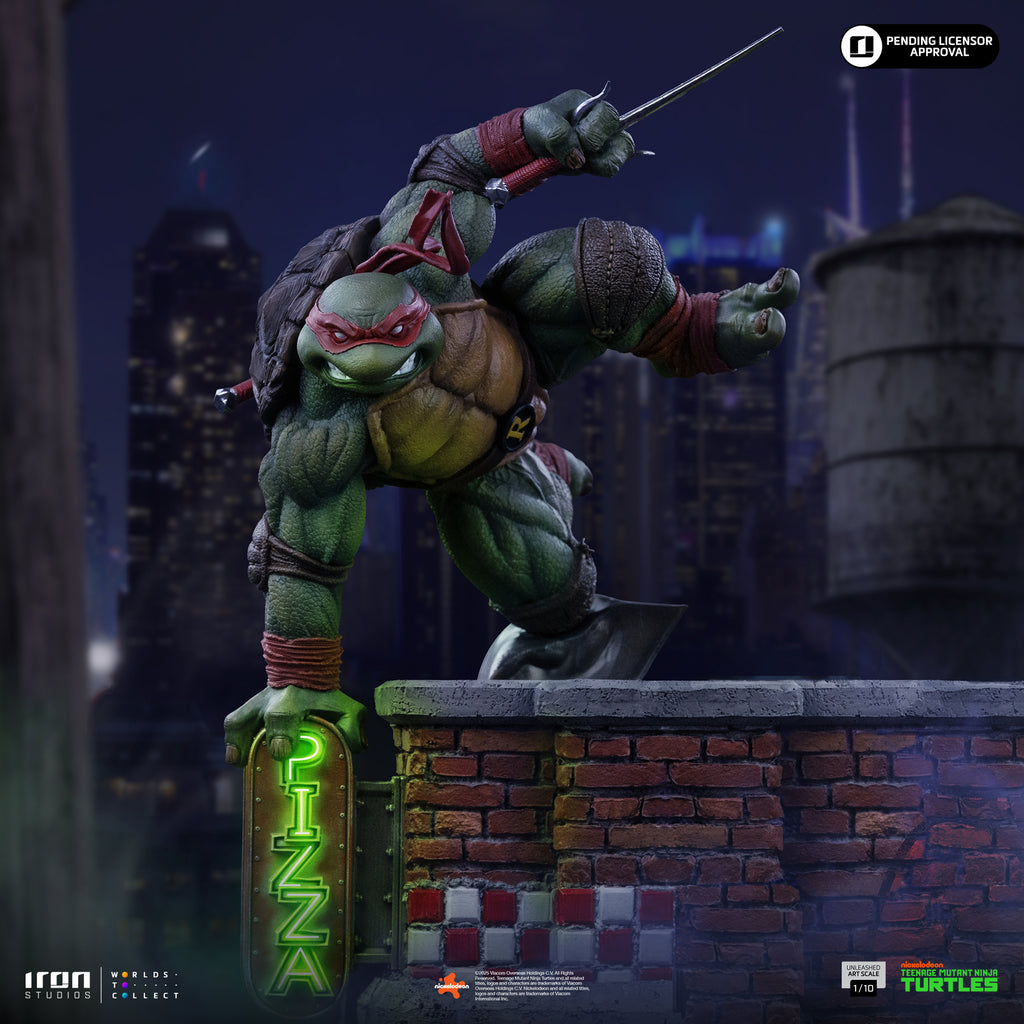 Pre-Order - Statue Raphael - TMNT - Unleashed Art Scale 1/10