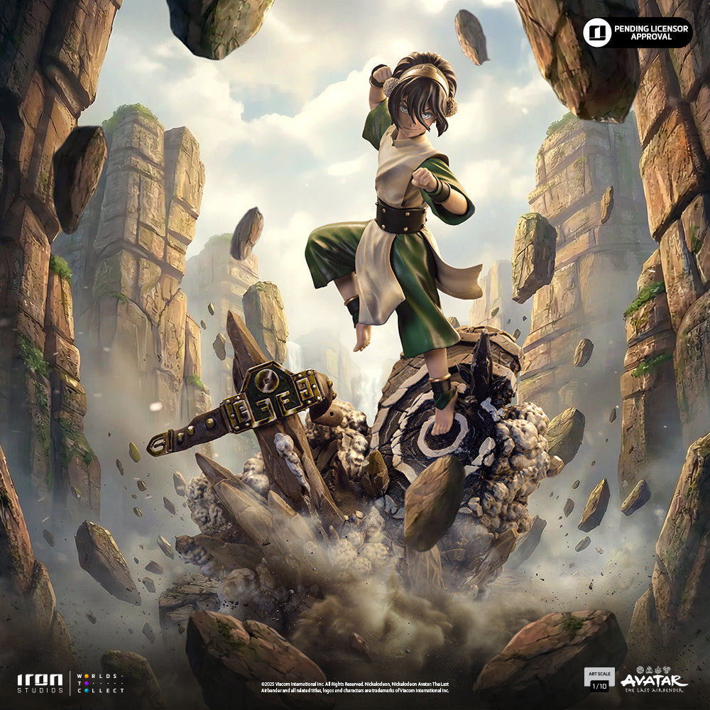 Pre-Order - Statue Toph - Avatar: The Last Airbender - Art Scale 1/10 - Iron Studios