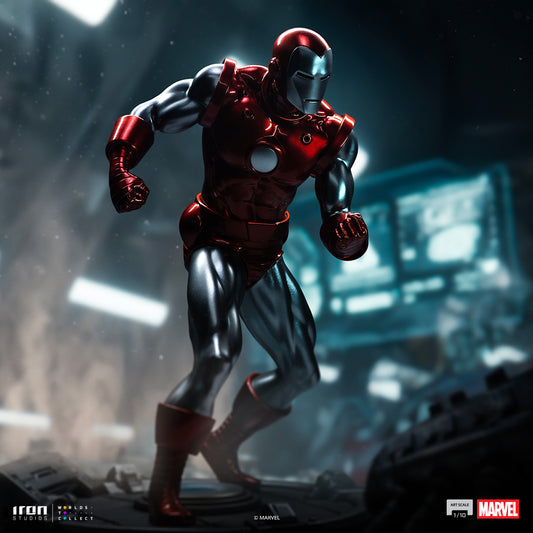 Pre-Order - Statue Iron Man Red & Chrome - Marvel Comics - Art Scale 1/10 - Iron Studios