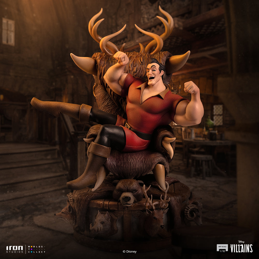 Pre-Order - Statue Gaston - Disney's Villains - Art Scale 1/10 - Iron Studios