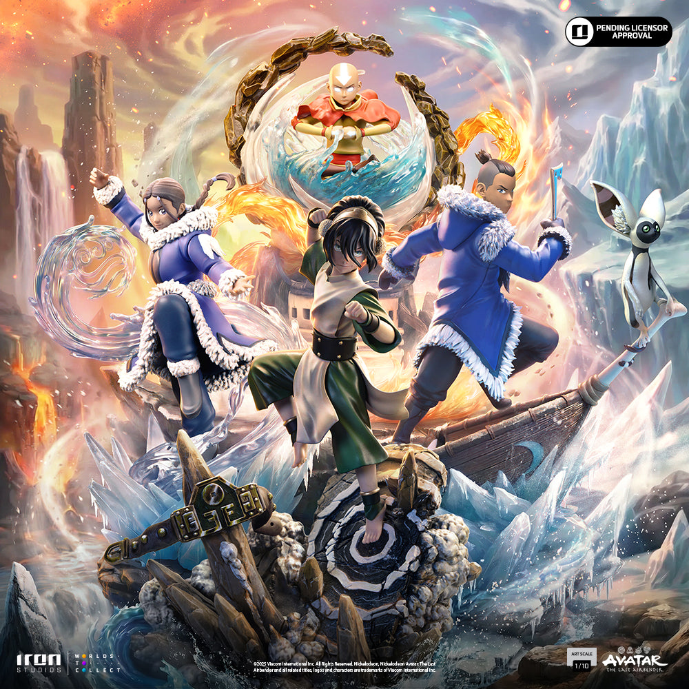 Pre-Order - Statue Toph - Avatar: The Last Airbender - Art Scale 1/10 - Iron Studios