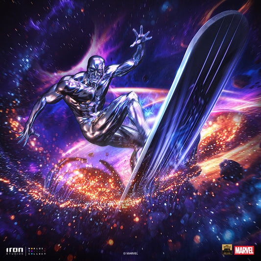 Pre-Order - Statue Silver Surfer Deluxe - Infinity Gauntlet Diorama - BDS Art Scale 1/10 - Iron Studios