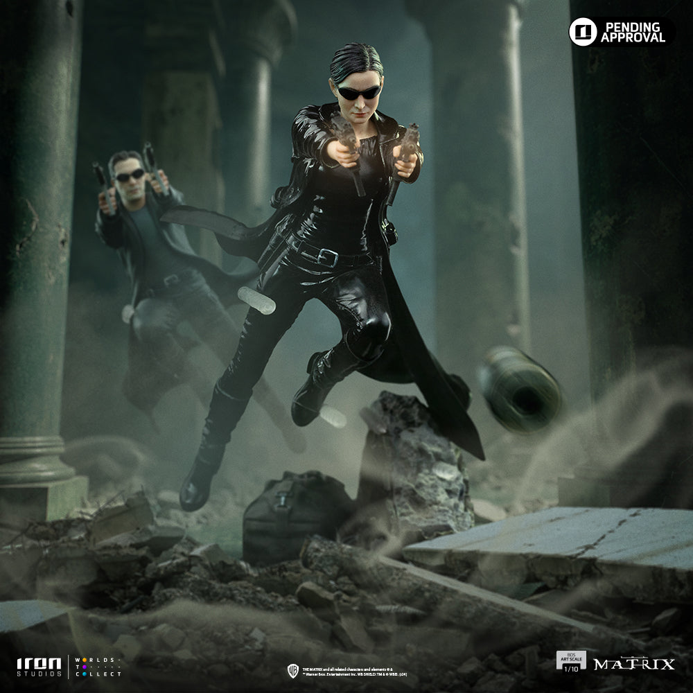 Pre-Order - Statue Trinity - Matrix - Art Scale 1/10 - Iron Studios