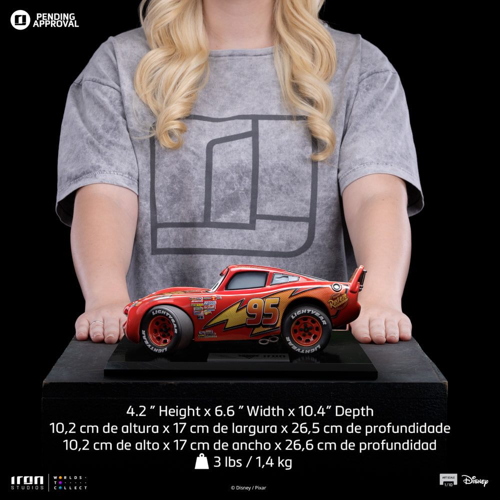 Statue Lightning Mcqueen - Cars - Art Scale 1/10 - Iron Studios