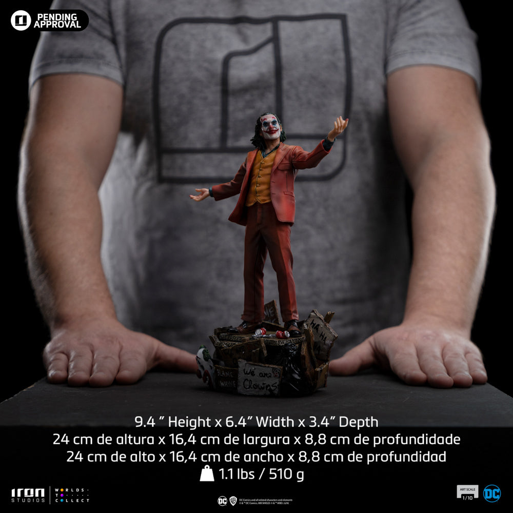 Digital Pre-Order - Statue Joker (Arthur Fleck) - Joker - Deluxe Art Scale 1/10 - Iron Studios