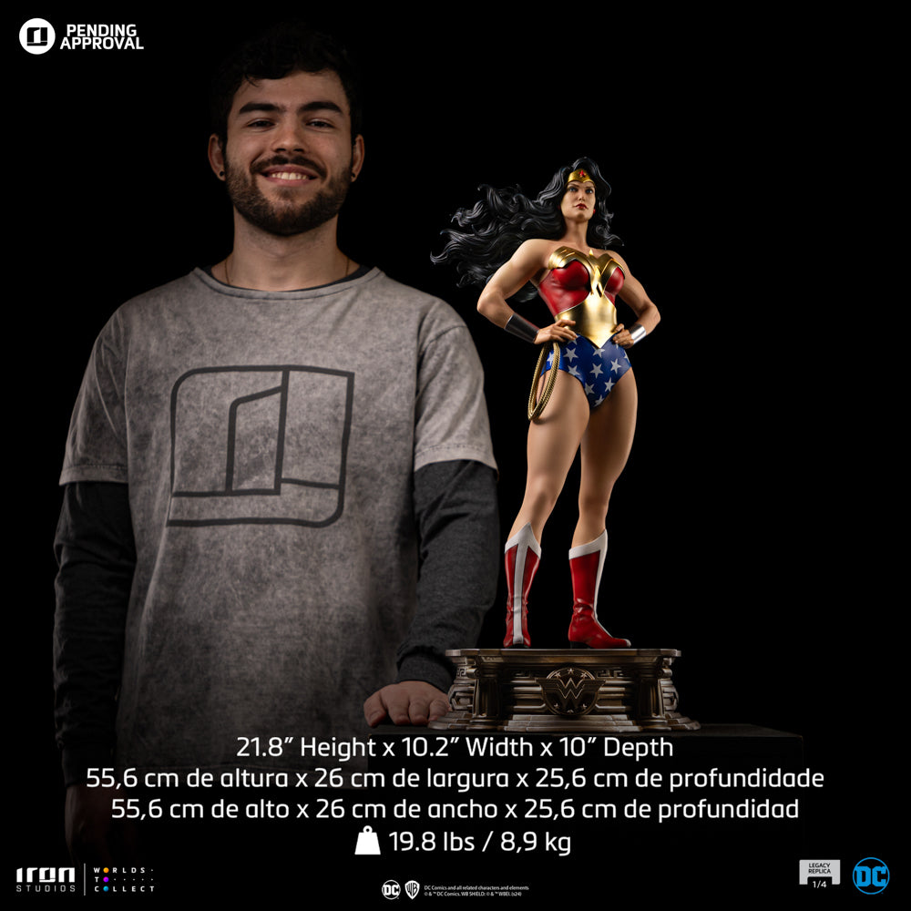 Wonder Woman - DC Trinity - Legacy Replica 1/4 - Iron Studios