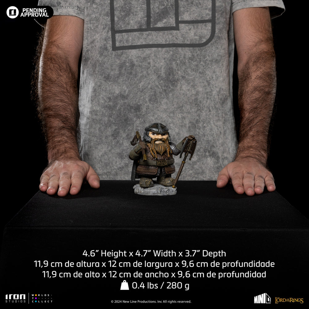 Statue Gimli The Lord of the Rings Minico Iron Studios
