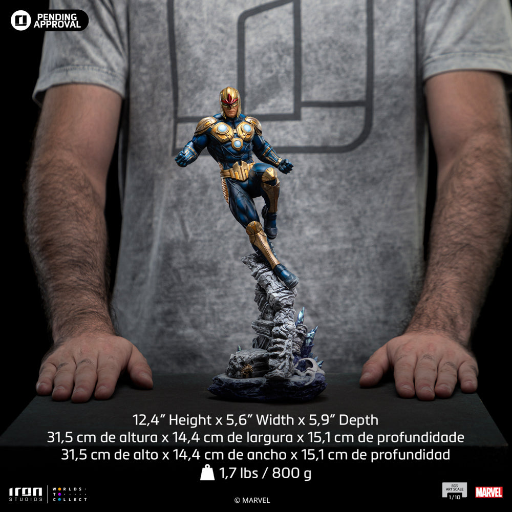 Nova Deluxe - Infinity Gauntlet Diorama - BDS Art Scale 1/10 - Iron Studios