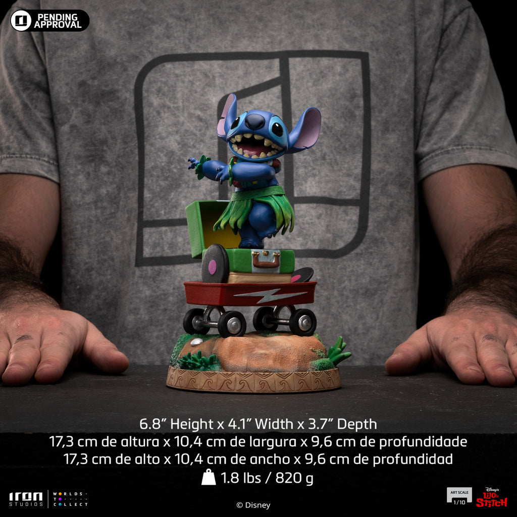Statue Stitch (Hula Version) - Lilo and Stitch - Art Scale 1/10 - Iron Studios
