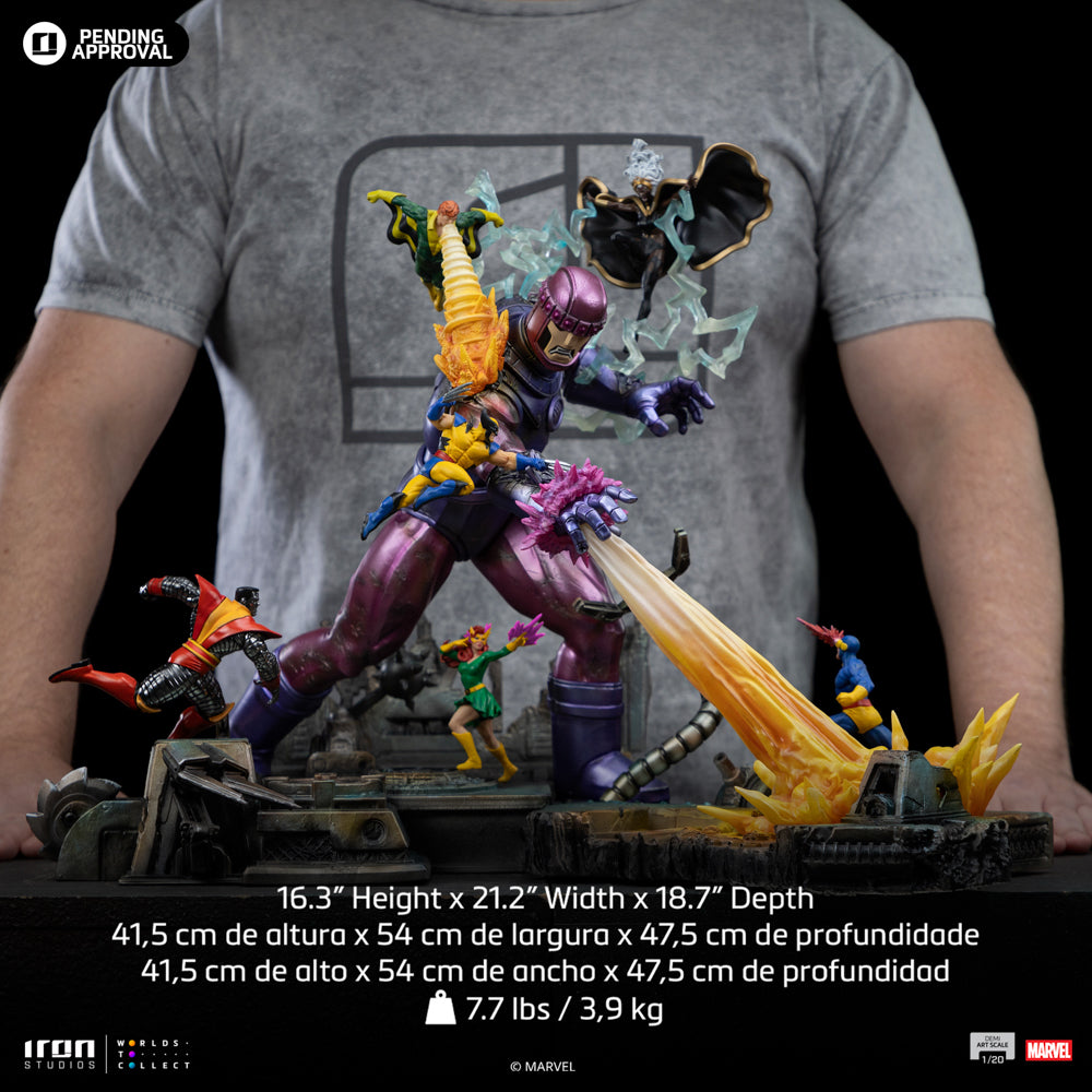 Statue X-Men Danger Room Diorama A - X-Men - Demi Art Scale 1/20