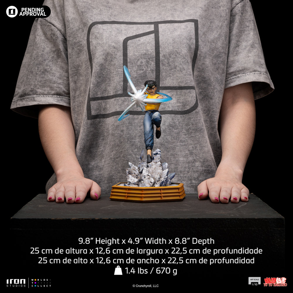 Statue Yusuke Urameshi - Yu Yu Hakusho - Art Scale 1/10 - Iron Studios