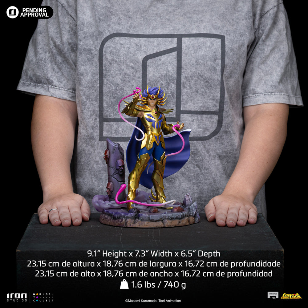 Digital Pre-Order - Statue Cancer Deathmask - Saint Seiya - Art Scale 1/10 - Iron Studios