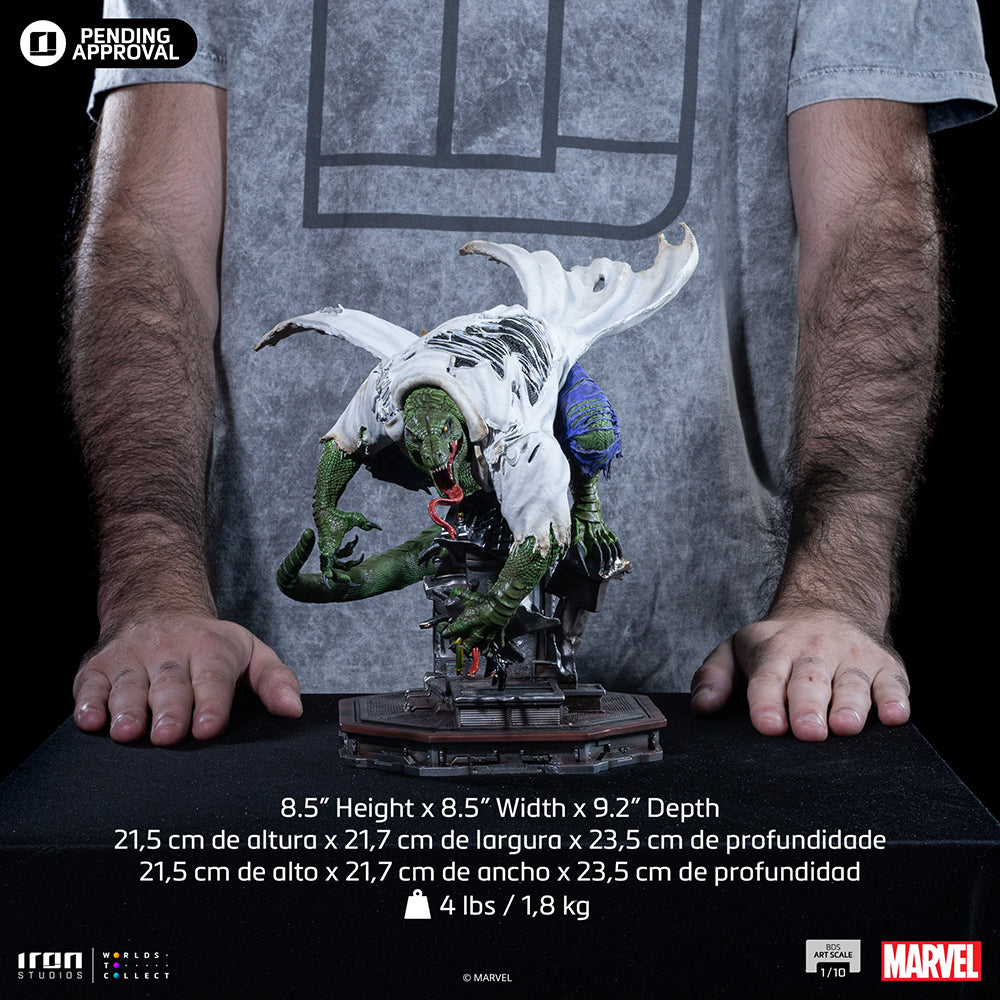 Statue Lizard - Spider-Man vs Villains Diorama - BDS Art Scale 1/10 - Iron Studios