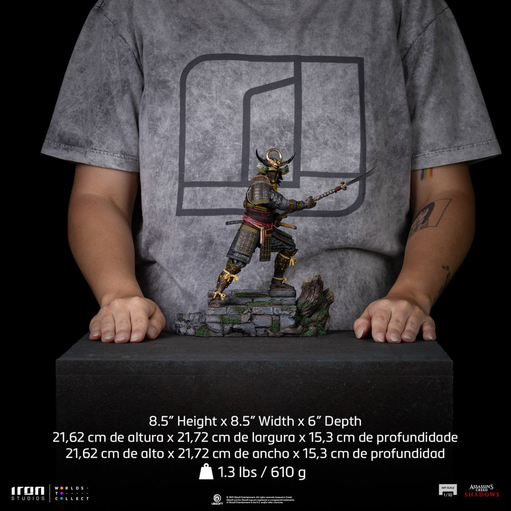 Statue Yasuke  Assassin's Creed Shadows  Art Scale 1/10  Iron Studios