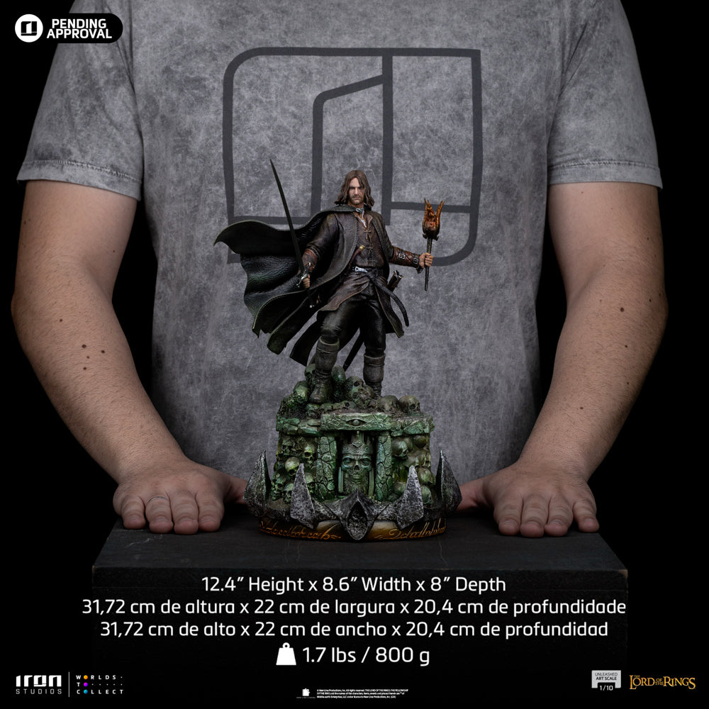 iron studios アイアンスタジオ Aragorn 1/10 スタチュー Amazon.com: Iron Studios 1:10 Aragorn - The Lord of The