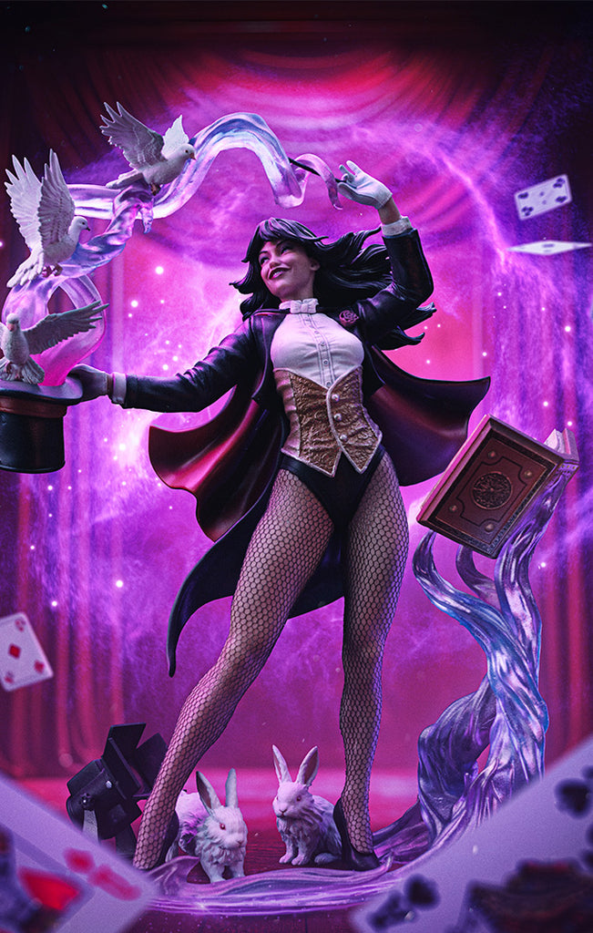 Digital Pre-Order - Statue Zatanna - DC Comics - Art Scale 1/10 - Iron Studios