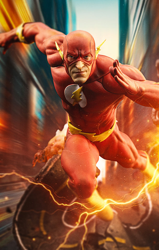 Digital Pre-Order - Statue Flash - DC Comics Series #9 - Art Scale 1/10 - Iron Studios