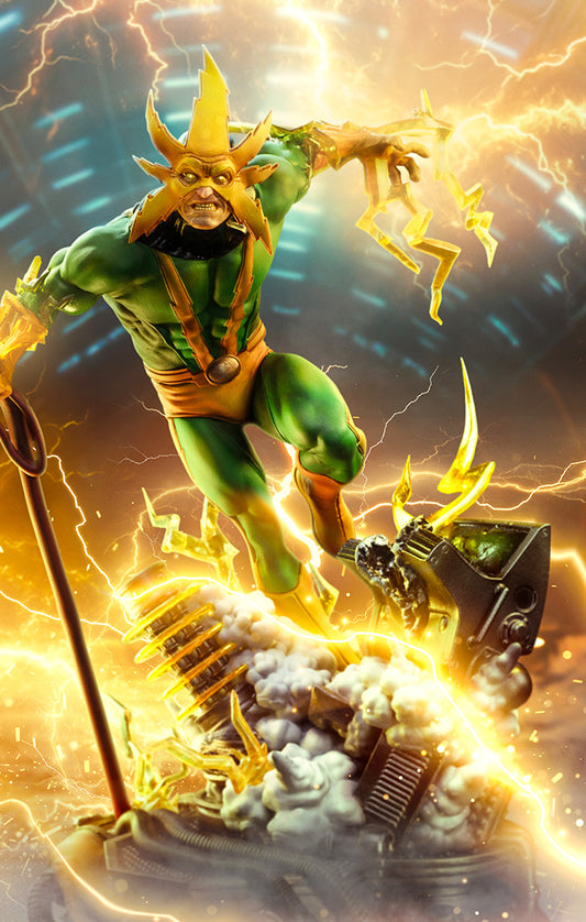 Digital Pre-Order Statue Electro - Spider-Man vs Villains Diorama - BDS Art Scale 1/10 - Iron Studios
