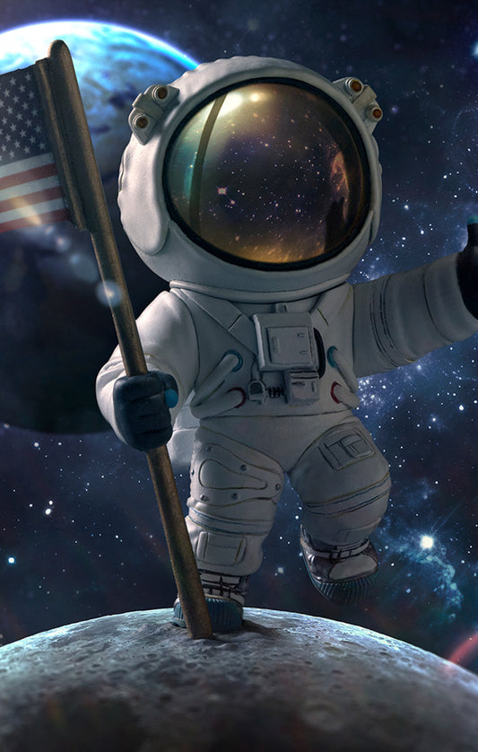Statue Apollo 11 Astronaut - NASA - MiniCo - Iron Studios