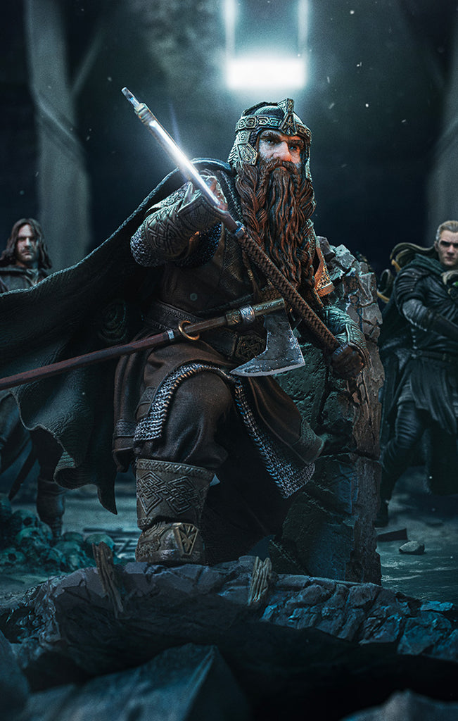 Digital Pre-Order - Statue Gimli Unleashed - The Lord of the Rings - Art Scale 1/10 - Iron Studios