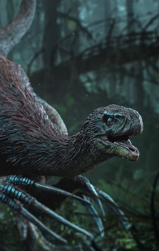 Digital Pre-Order - Statue Therizinosaurus - Jurassic World: Dominion - Demi Scale 1/20 - Iron Studios