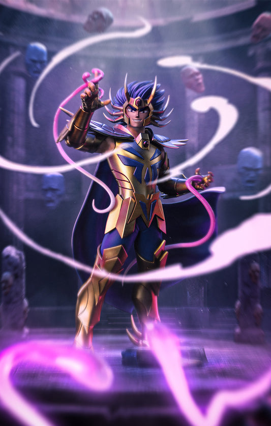Digital Pre-Order - Statue Cancer Deathmask - Saint Seiya - Art Scale 1/10 - Iron Studios