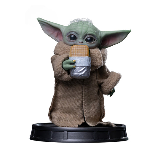 Pre-Order - Statue Grogu Food Cart Snack - Mandalorian and Grogu Movie - Grogu Collection - Iron Studios