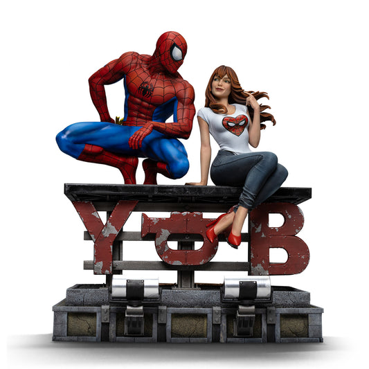Statue Spider-Man and MJ - Marvel Comics - Diorama 1/6 - Iron Studios